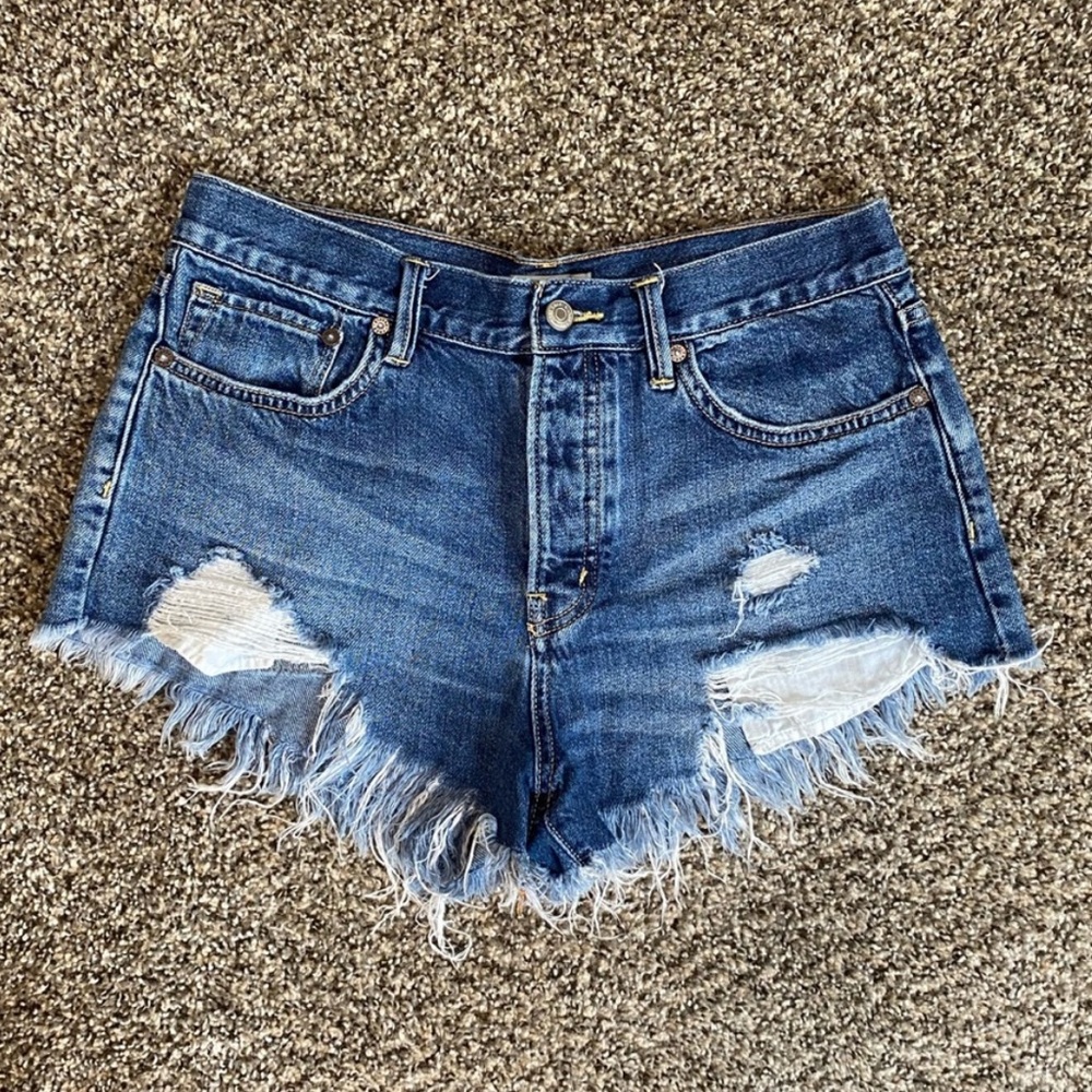 We the Free Denim Shorts - Women’s 28 - Mid Wash